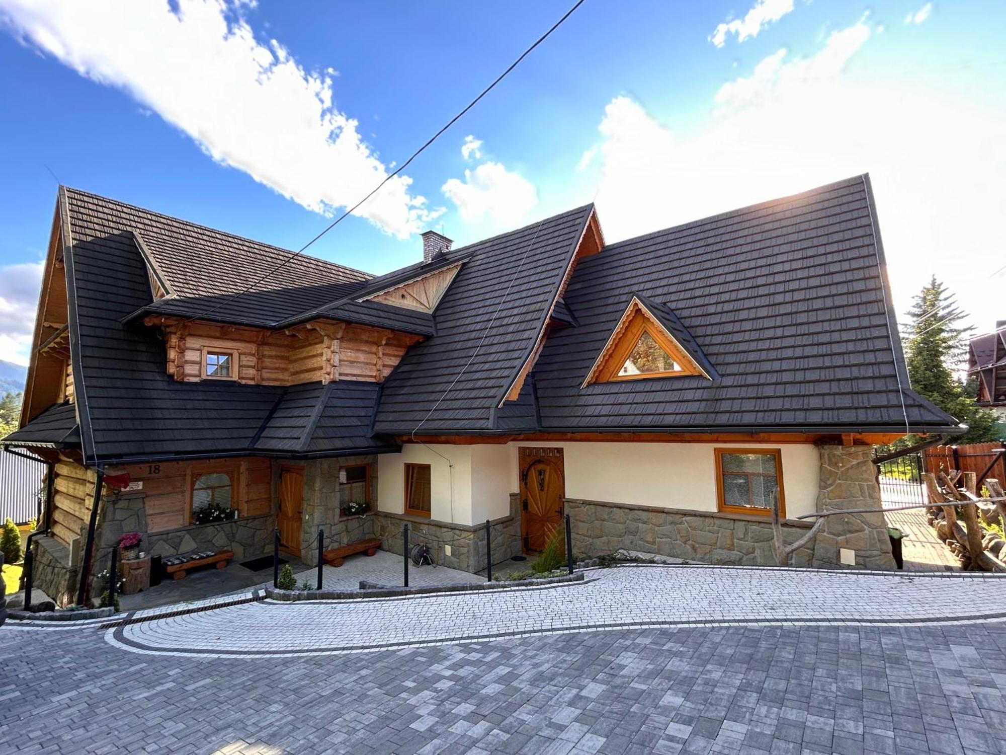 Apartamenty Willa Olsza Wood House & Mountain View & Sauna Zakopane Esterno foto