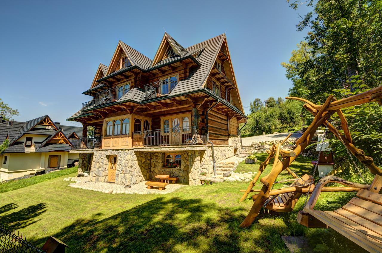 Apartamenty Willa Olsza Wood House & Mountain View & Sauna Zakopane Esterno foto